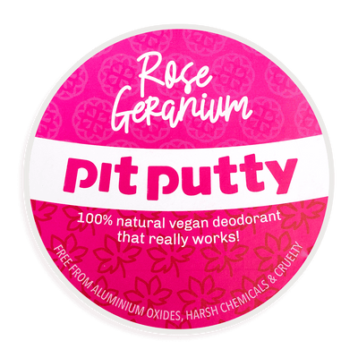 Rose Geranium Pit Putty Tin - Front