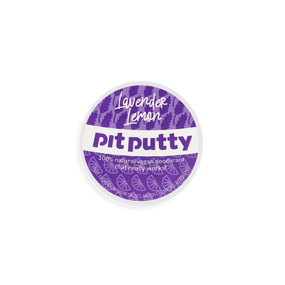 Lavender Lemon Pit Putty Mini Tin - Front