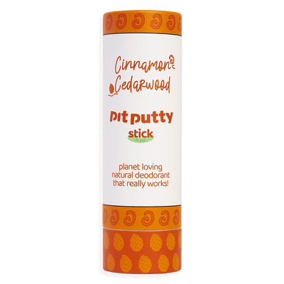 Cinnamon Cedarwood Pit Putty Stick - Front