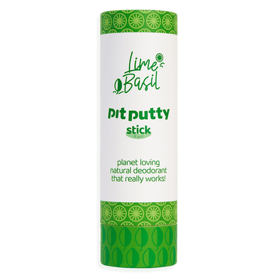 Lime Basil Pit Putty Stick - Front