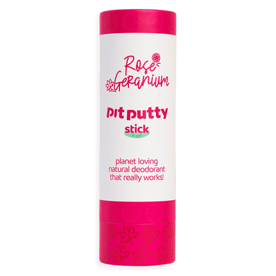 Rose Geranium Pit Putty Stick - Front