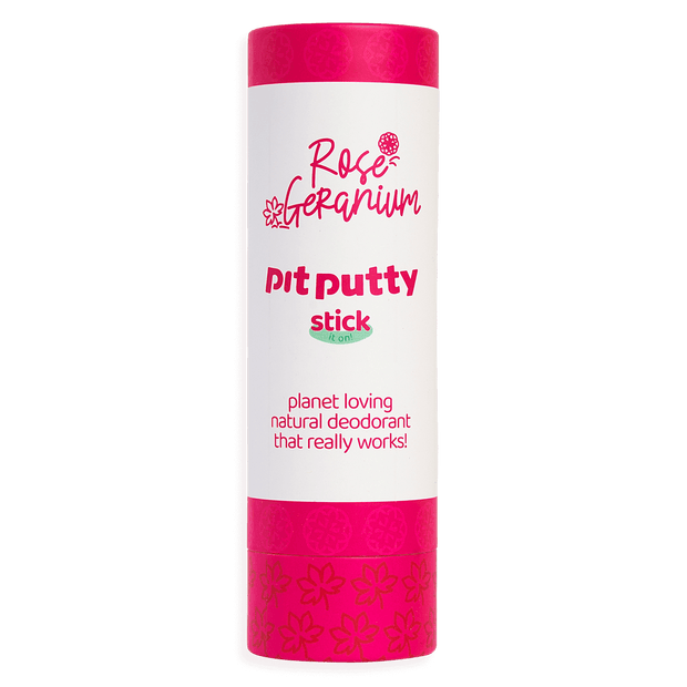 Rose Geranium Pit Putty Stick - Front